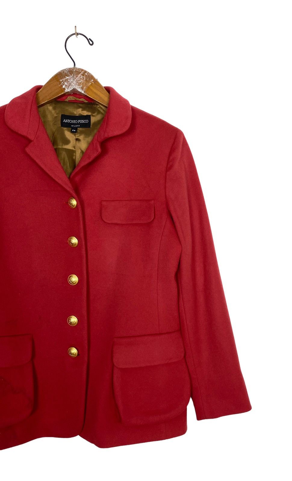 Other Rare‼️ Antonio Fusco Milano Wool Coat Made in Italy Size M / US 6-8 / IT 42-44 - 3 Thumbnail