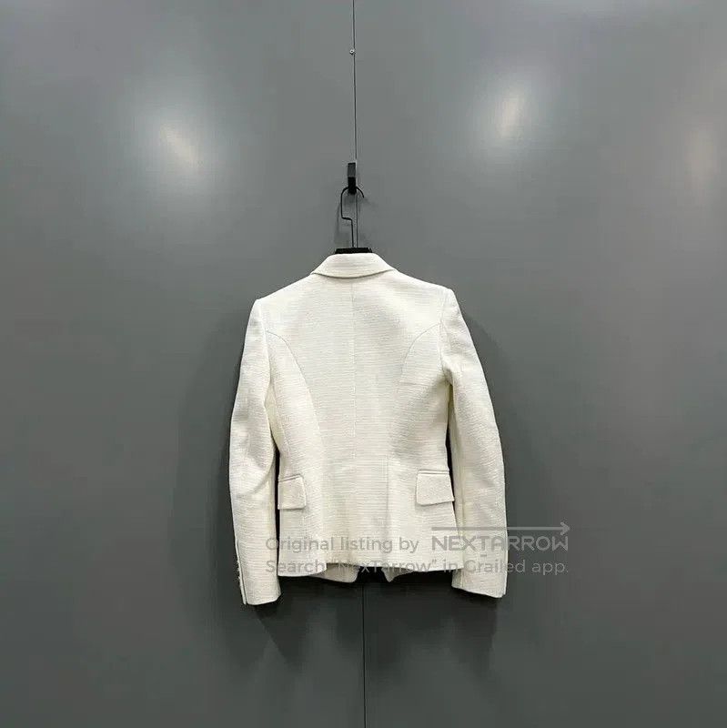Balmain Balmain Women's White Cotton Jacket . Size XXS / US 00 / IT 34 - 2 Thumbnail