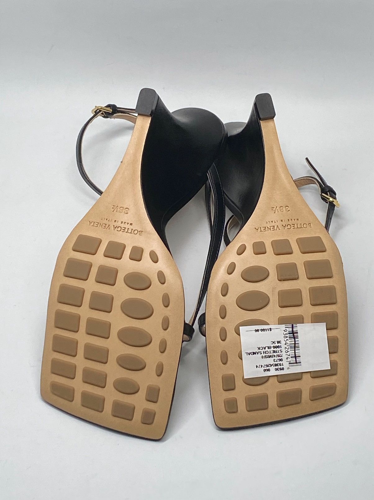 Bottega Veneta Bottega Veneta Stretch Strappy Wedge Sandals size 38.5 Size US 8.5 / IT 38.5 - 13 Thumbnail