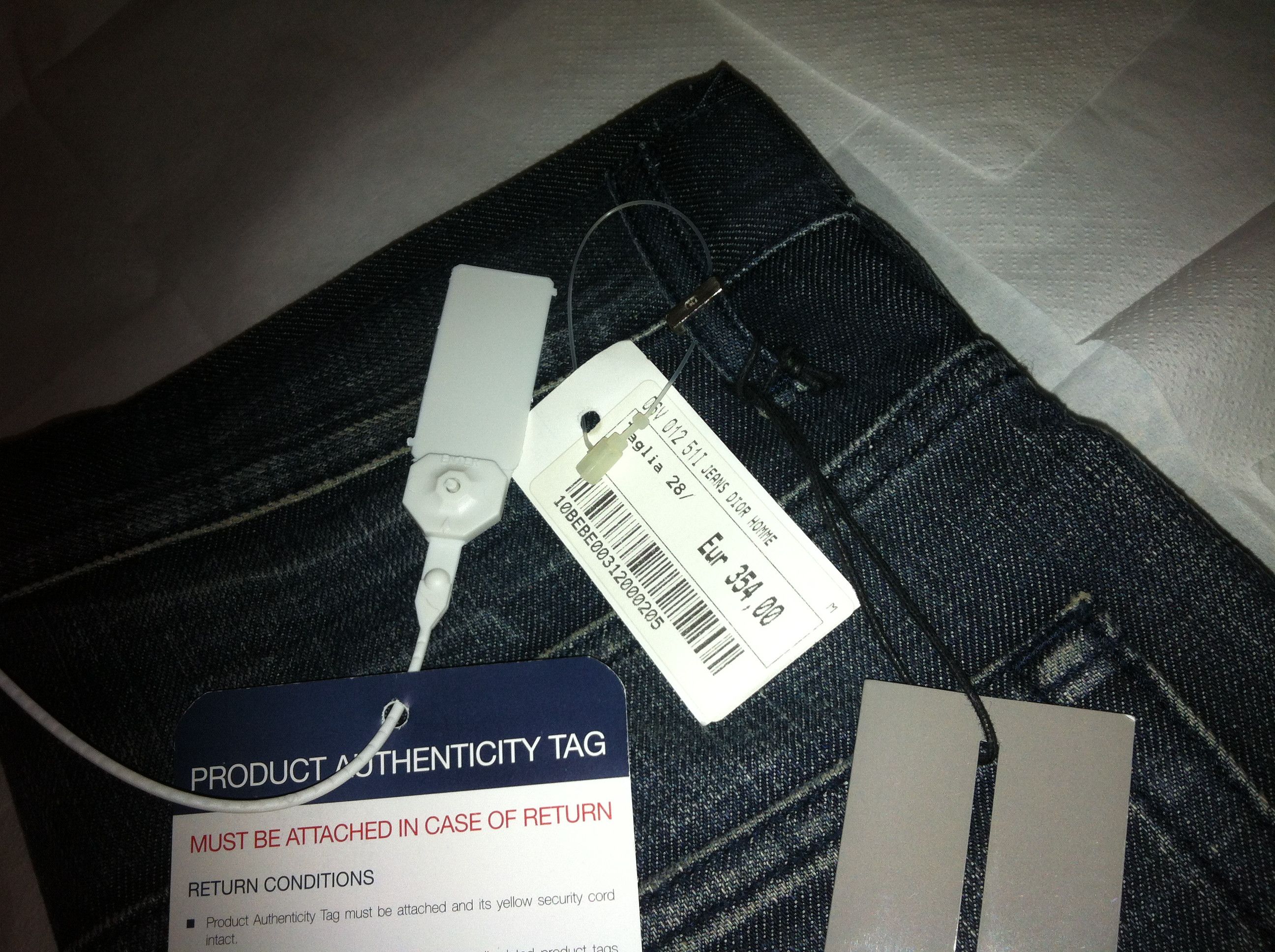 Dior Dior Homme Mulholland Drive Jeans Size 28 Sealed Perfect Size US 28 / EU 44 - 20 Thumbnail
