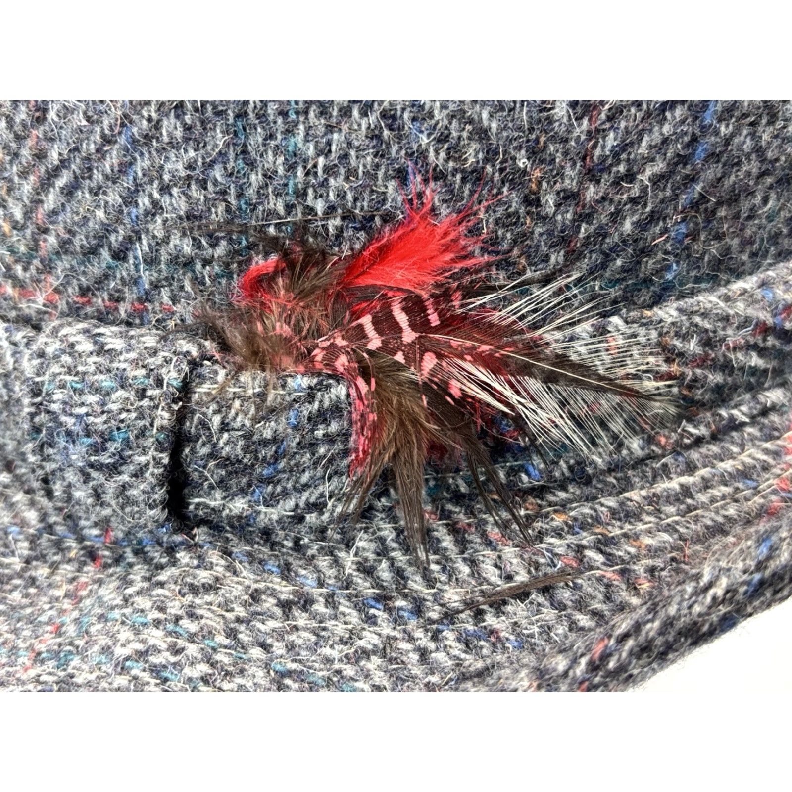 Vintage VINTAGE HaT Fedora Hat 100% Wool Gray Size 7 1/8 United States Read Size ONE SIZE - 6 Thumbnail