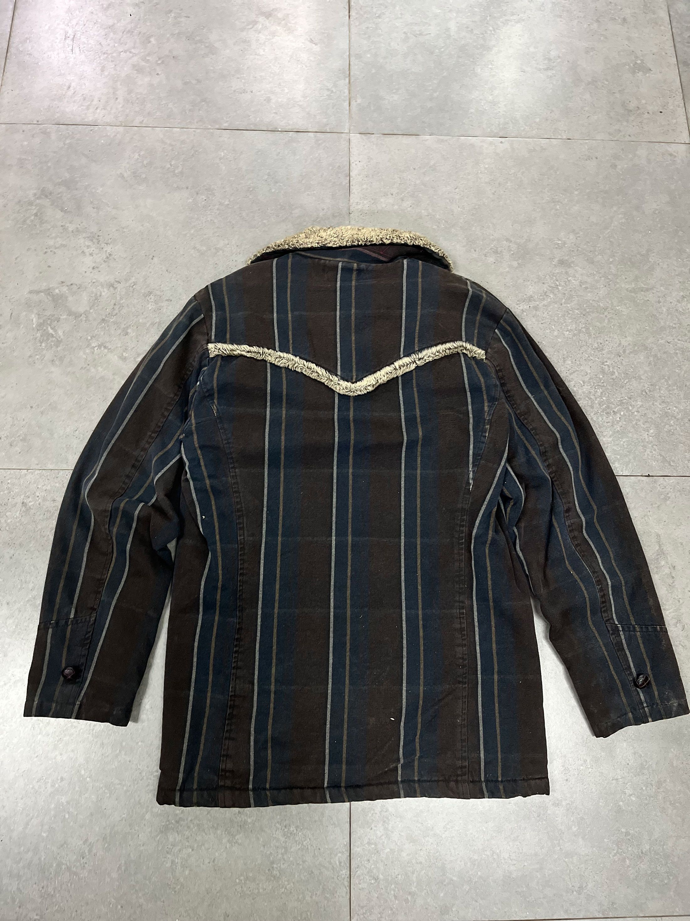 Levi's Vintage Clothing Vintage Levis Red Loop Canvas Jacket Fleece inside Size US L / EU 52-54 / 3 - 5 Thumbnail