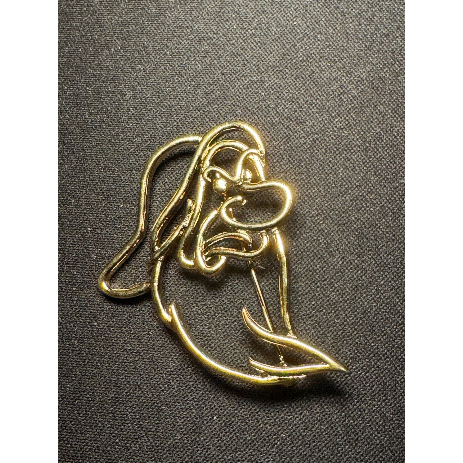 Disney Vintage Disney Sterling Vermeil Van Dell "Grumpy" Brooch Size ONE SIZE - 2 Thumbnail