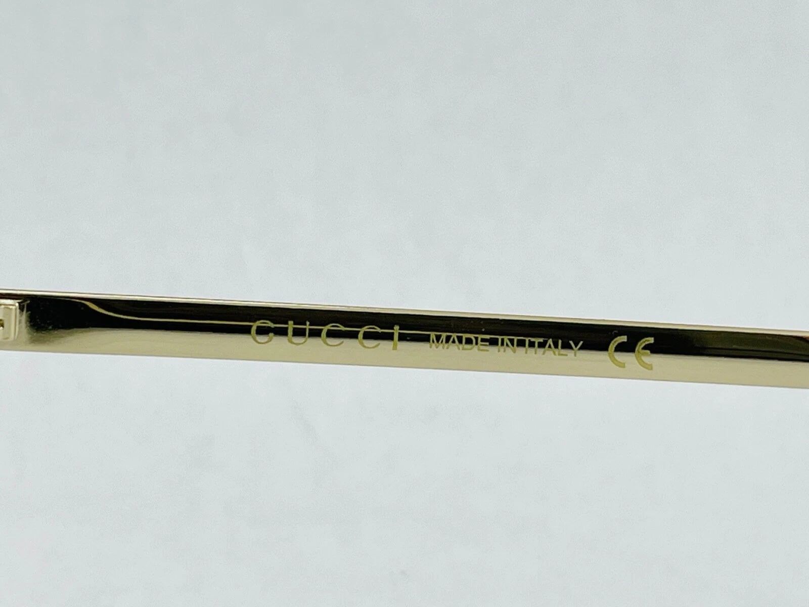 Gucci GUCCI WEB 0138 Gold Blue Aviator Sunglasses GG0138S 2280 004 Size ONE SIZE - 7 Thumbnail