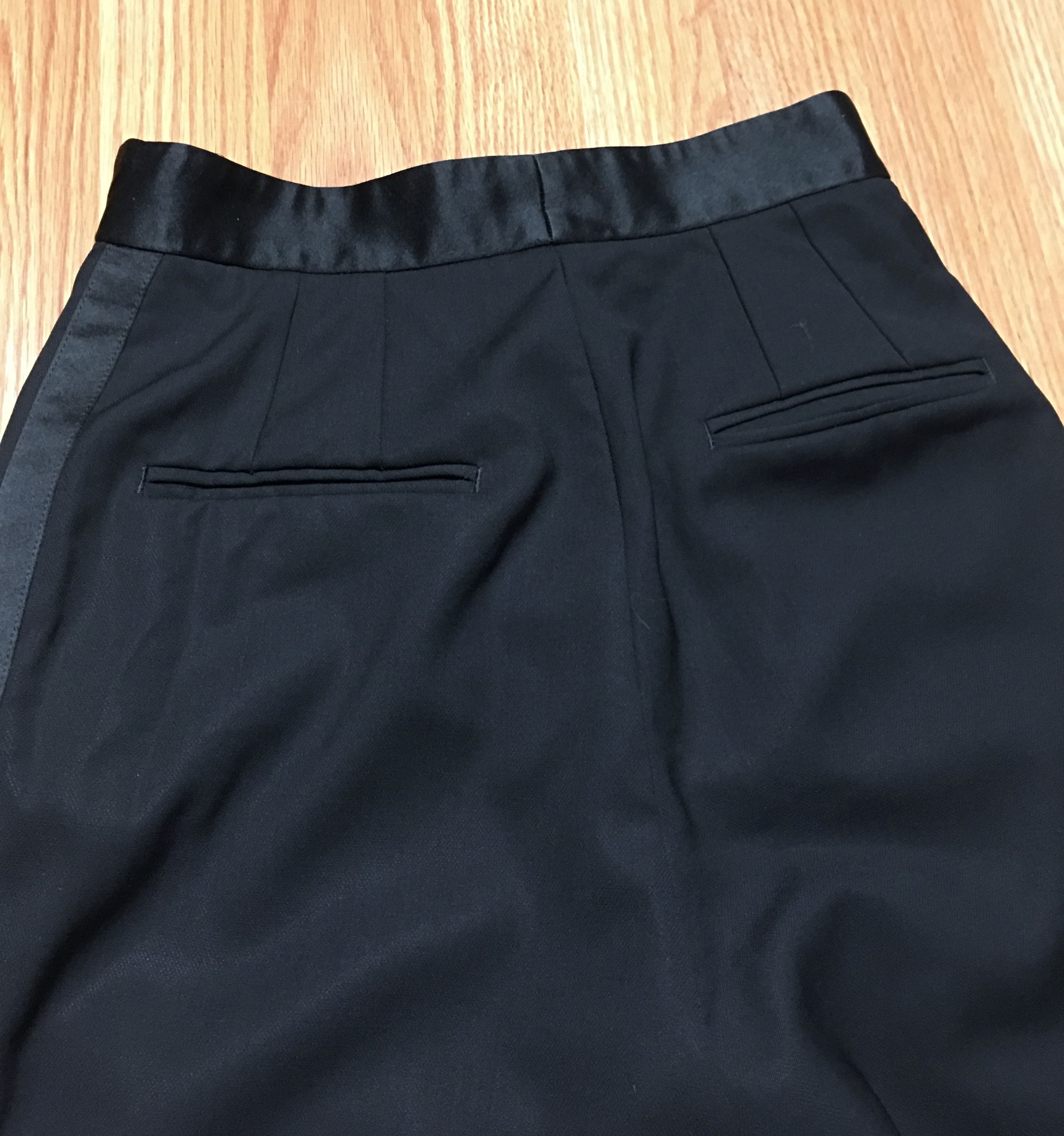 Dolce & Gabbana Dolce & Gabbana Wool Silk Elegant Womens Pants IT 38 Size 26" / US 2 / IT 38 - 4 Thumbnail