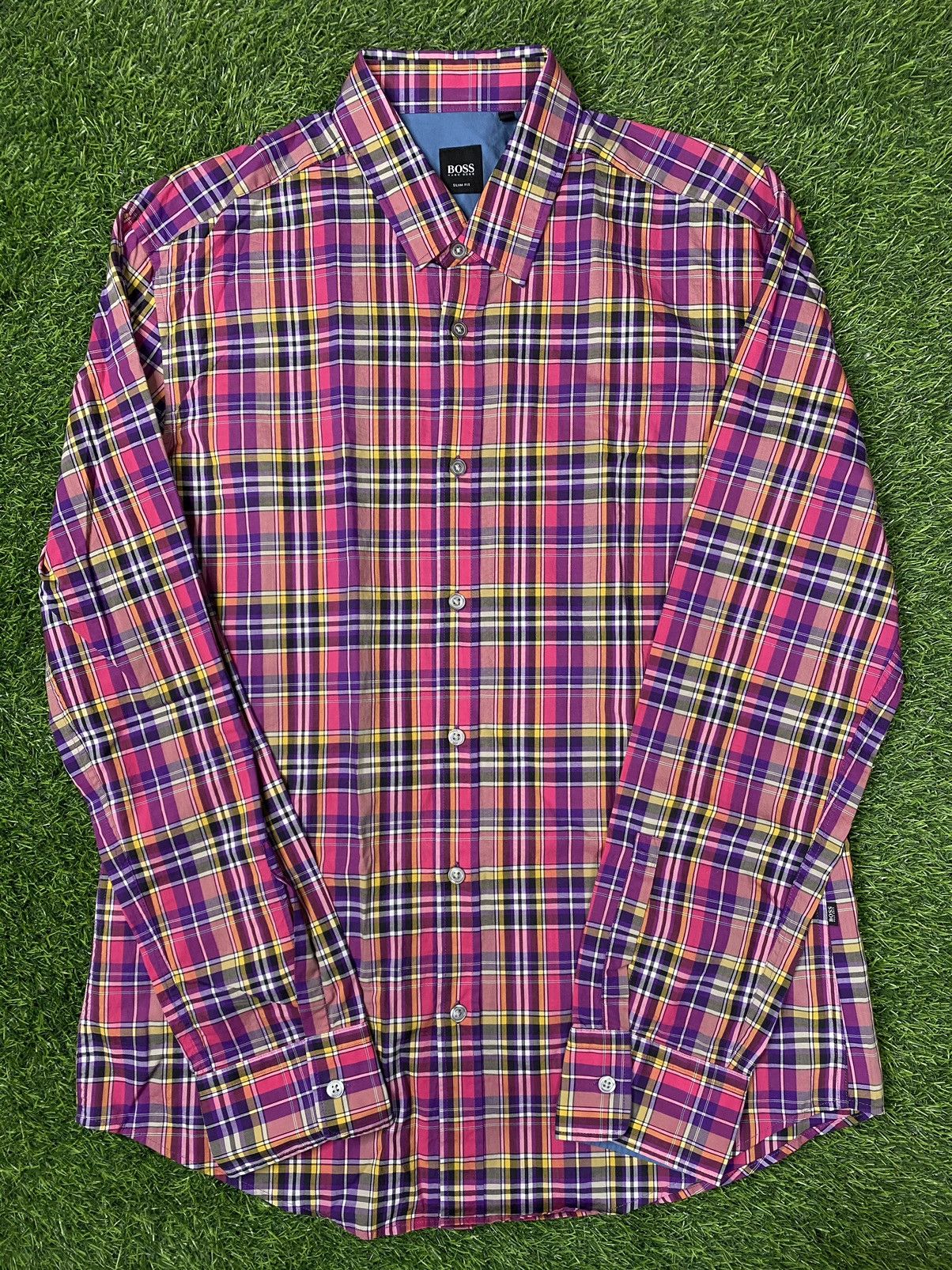 Hugo Boss HUGO BOSS SLIM FIT FLANNEL Size US L / EU 52-54 / 3 - 1 Thumbnail