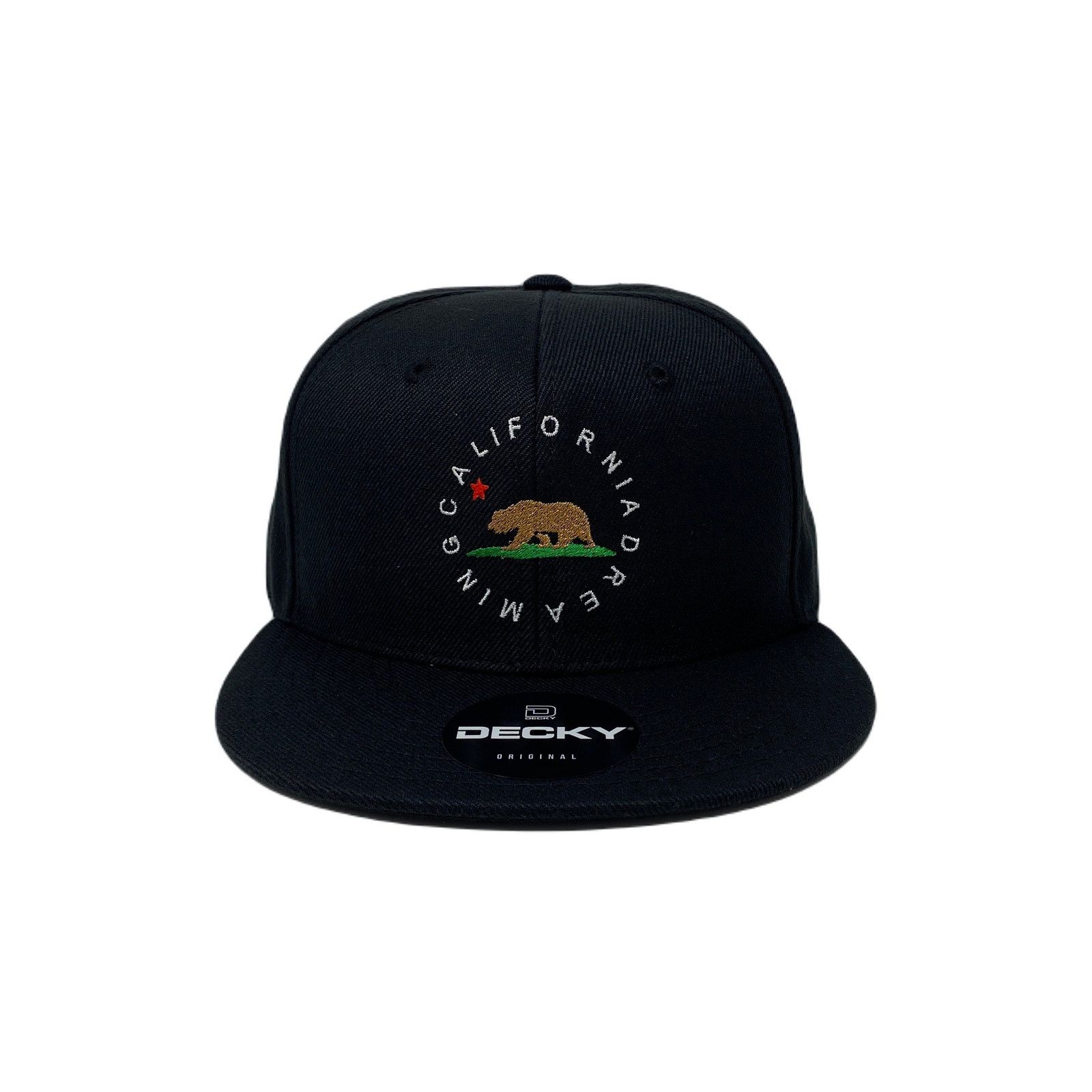 Other California Dreaming Snapback Hat All Black Size ONE SIZE - 2 Thumbnail