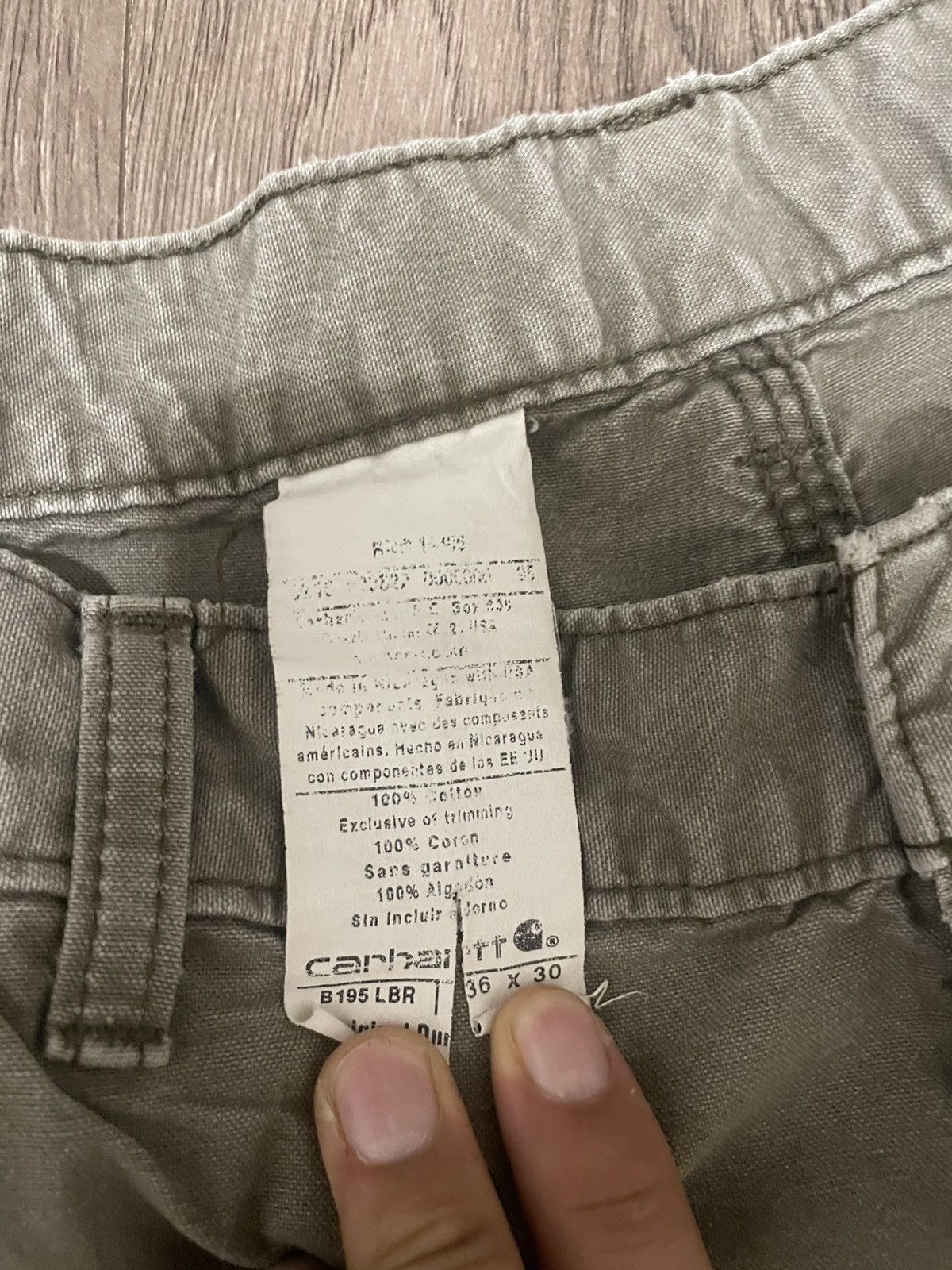 Carhartt Carrhart double knee Size US 34 / EU 50 - 3 Thumbnail