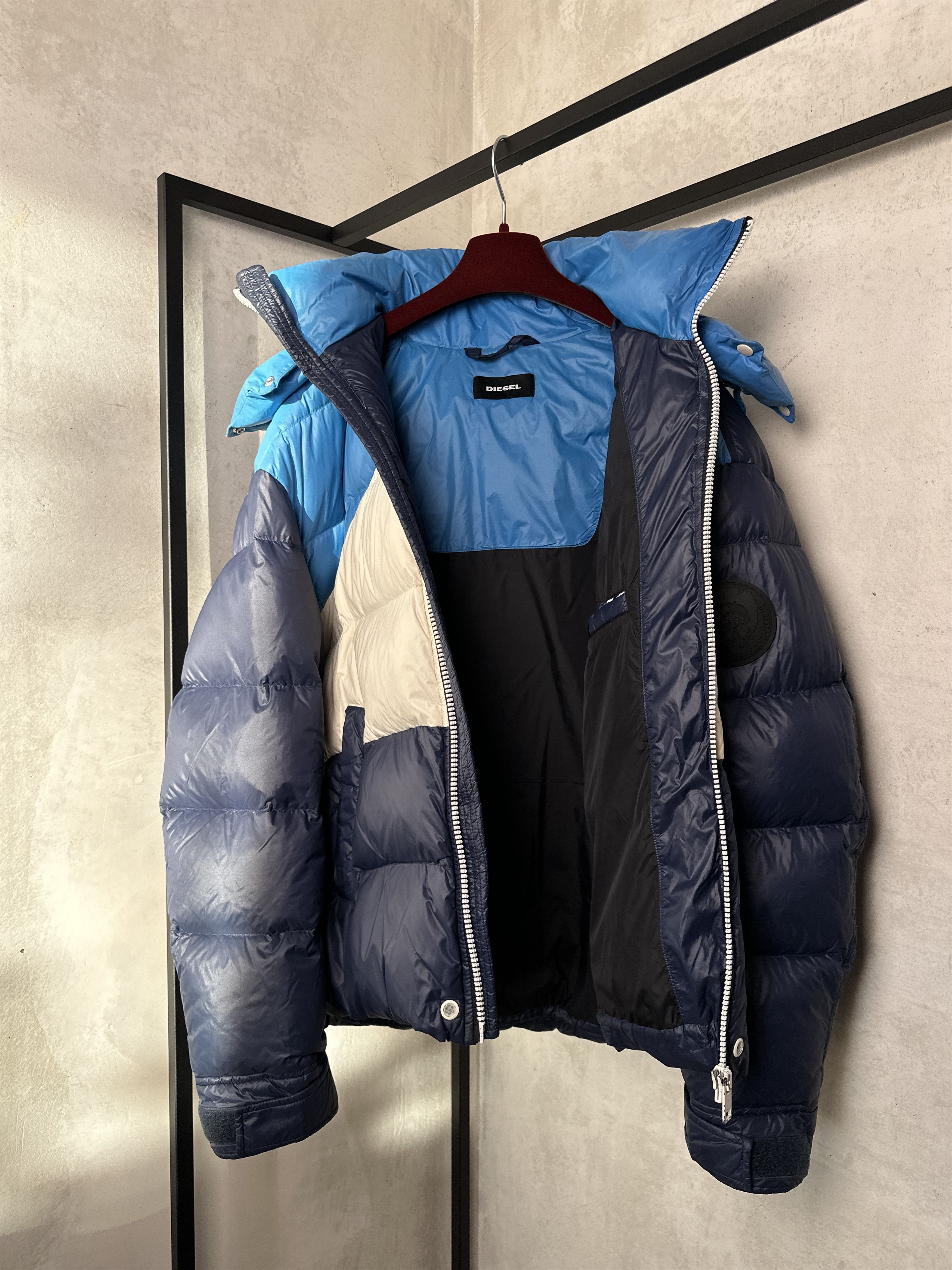 Diesel Diesel W-Smith Giacca Puffer Down Hooded Jacket Size US XXL / EU 58 / 5 - 17 Thumbnail
