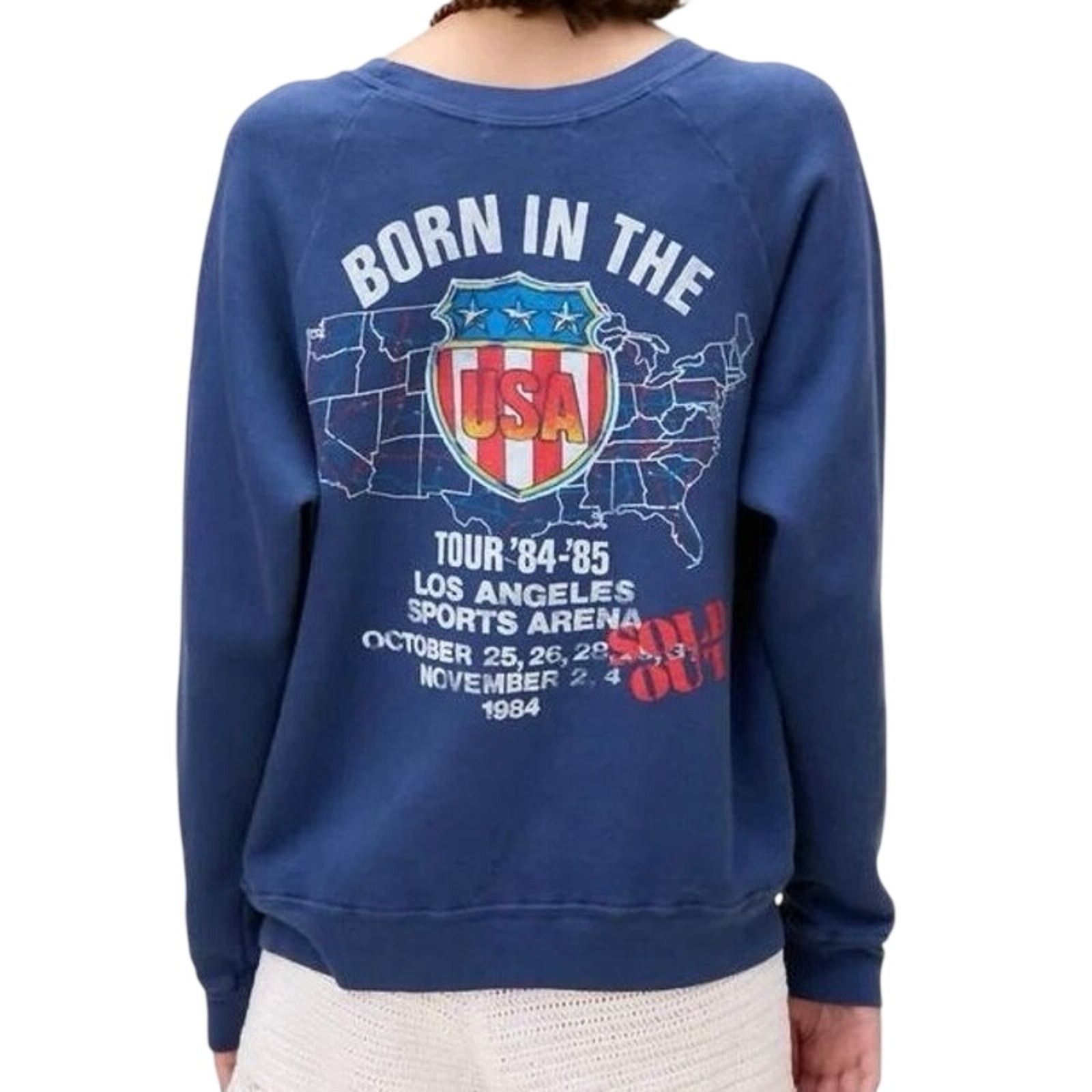 Daydreamer DAYDREAMER Bruce Springsteen Born In The USA Sweatshirt Size S / US 4 / IT 40 - 3 Thumbnail