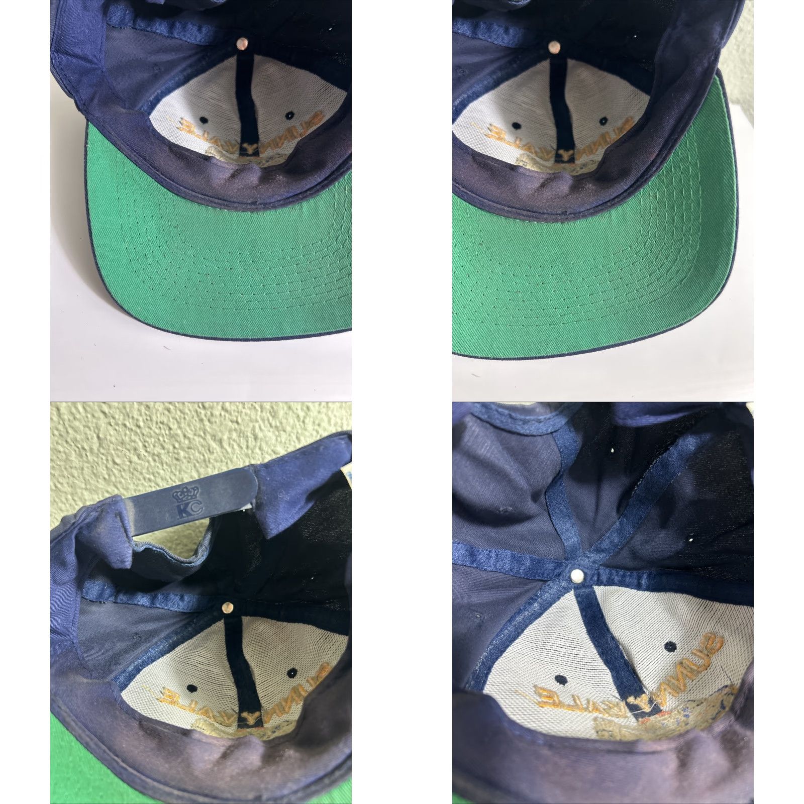 Vintage Sunnyvale Towing SnapBack Hat Blue KC Collections Adjustable One Size Men Snapback Hat Size ONE SIZE - 10 Thumbnail