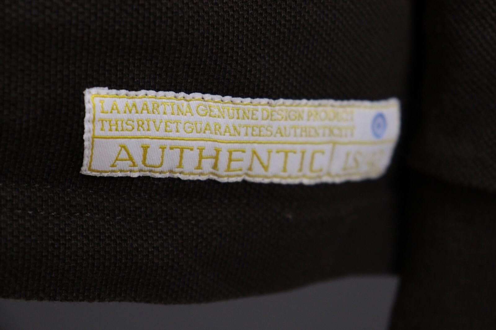 La Martina La Martina Brown Long Sleeve Rugby Polo Shirt Size L Size US L / EU 52-54 / 3 - 11 Thumbnail
