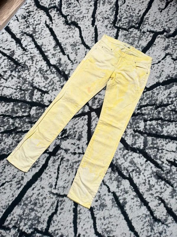 Pierre Balmain Pierre Balmain trousers yellow white 40 IT Size 40" / US 18 - 3 Thumbnail