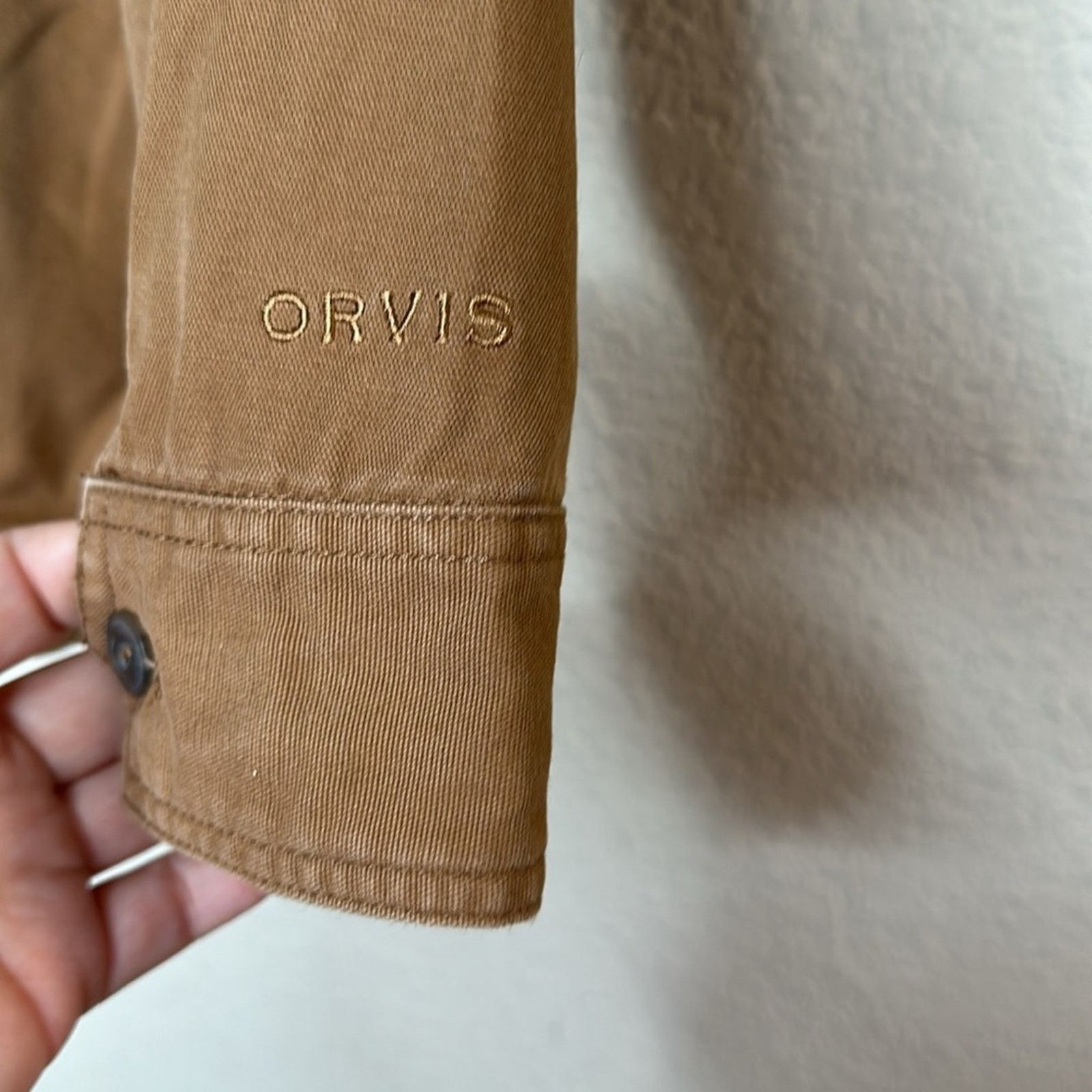 Orvis Orvis Chore Barn Coat Jacket Brown Corduroy Trim Flannel XS Size US XS / EU 42 / 0 - 11 Thumbnail