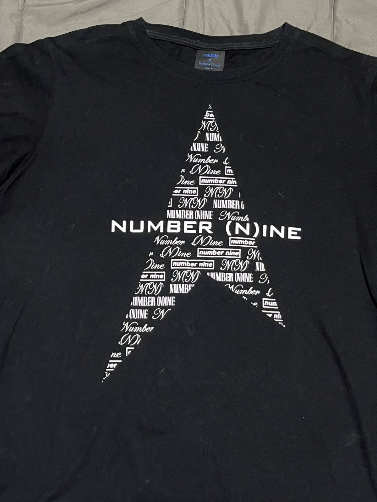 Number (N)ine Black Number (N)ine Marlboro Tee Size US M / EU 48-50 / 2 - 2 Thumbnail