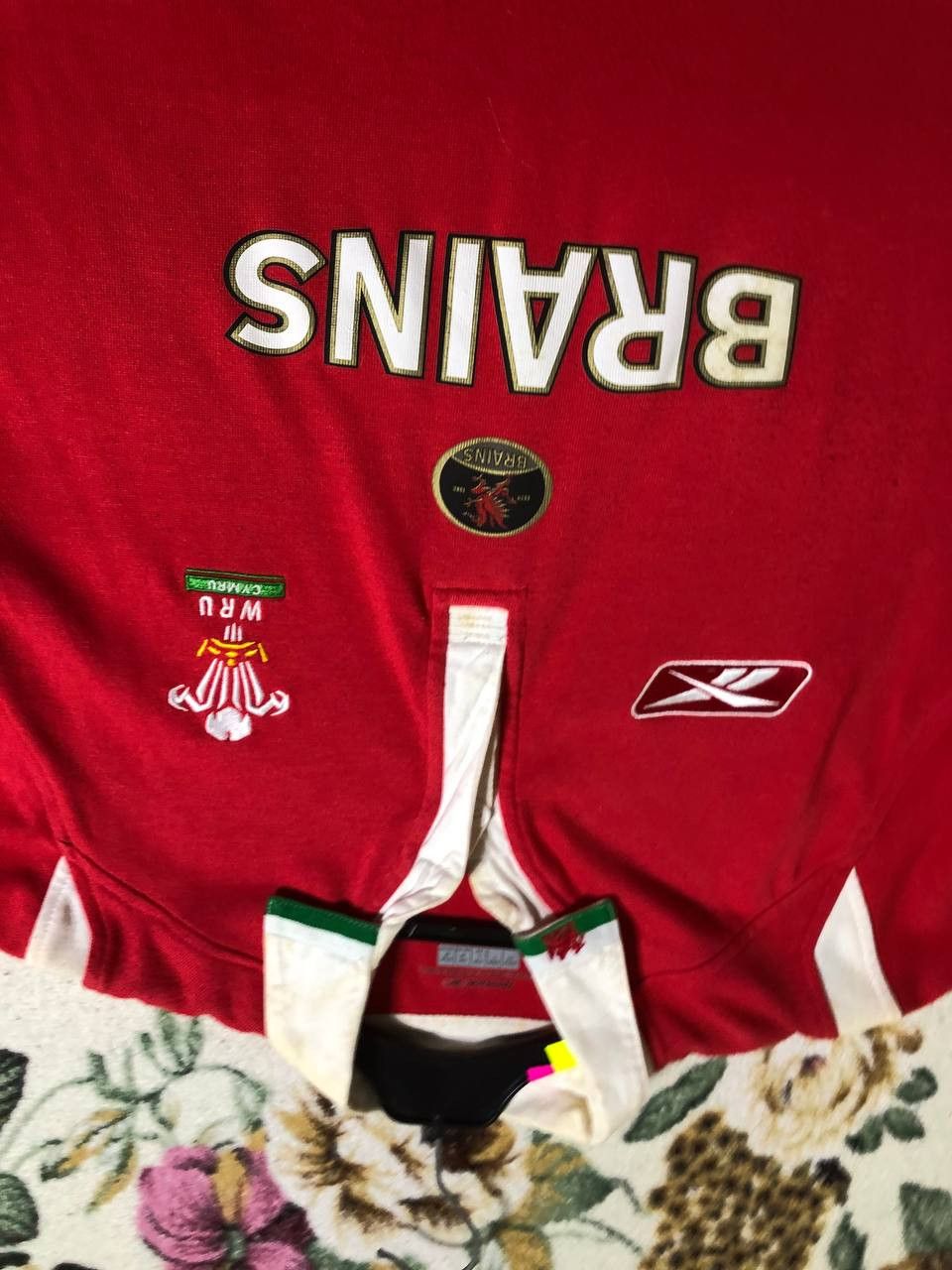 Reebok Vintage Reebok Wales Rugby Union Jersey Mens Red Shirt Size US M / EU 48-50 / 2 - 3 Thumbnail