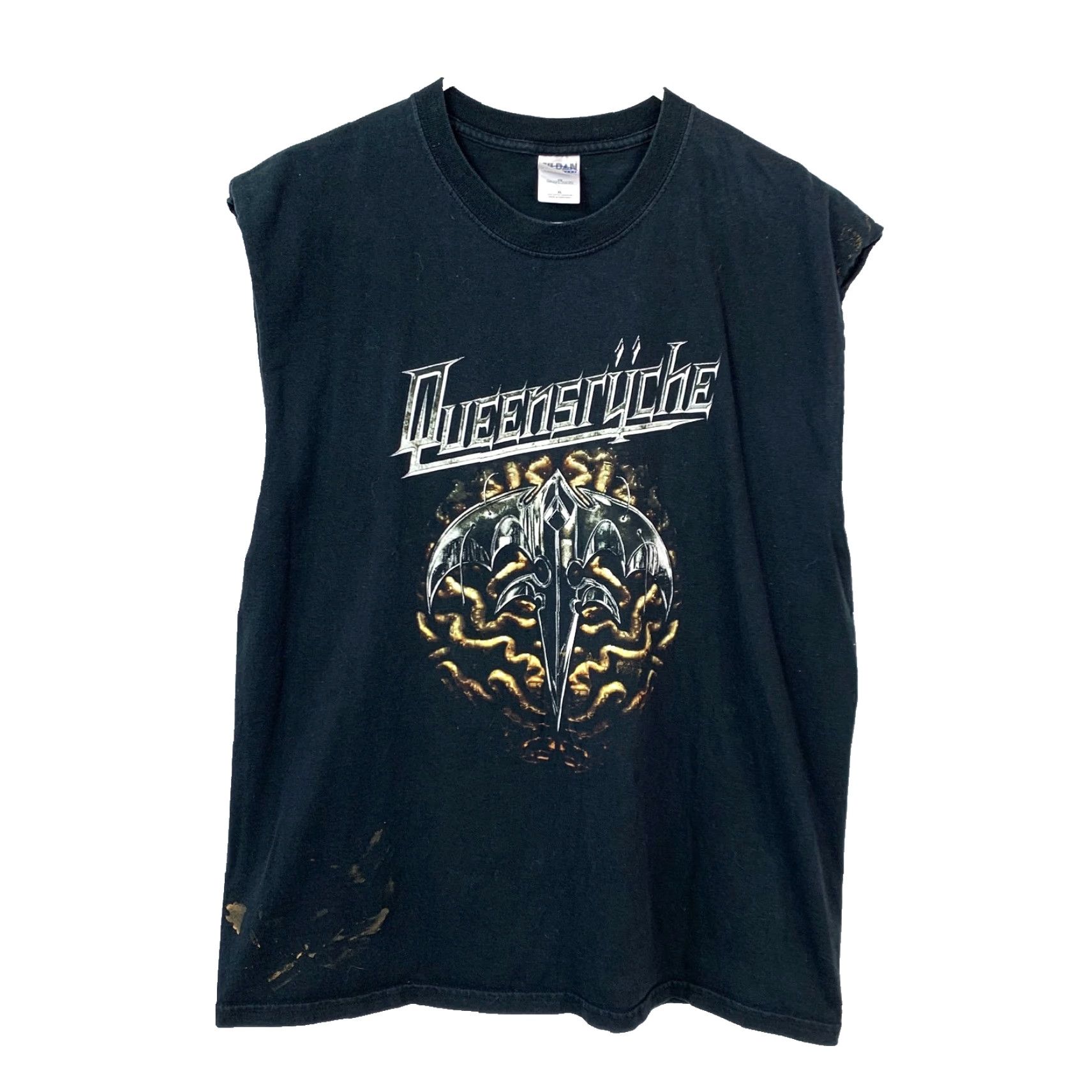 Gildan VINTAGE Queensryche Band Concert Tank T-Shirt XL Gildan Ultra Cotton Size US XL / EU 56 / 4 - 2 Thumbnail