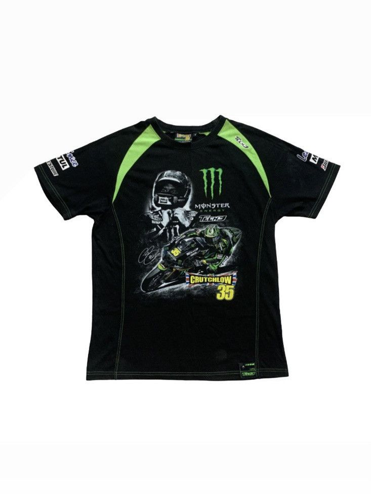 Yamaha Crutchlow 35 T Shirt Monster Energy Tech3 Racing Bike Size US M / EU 48-50 / 2 - 1 Thumbnail