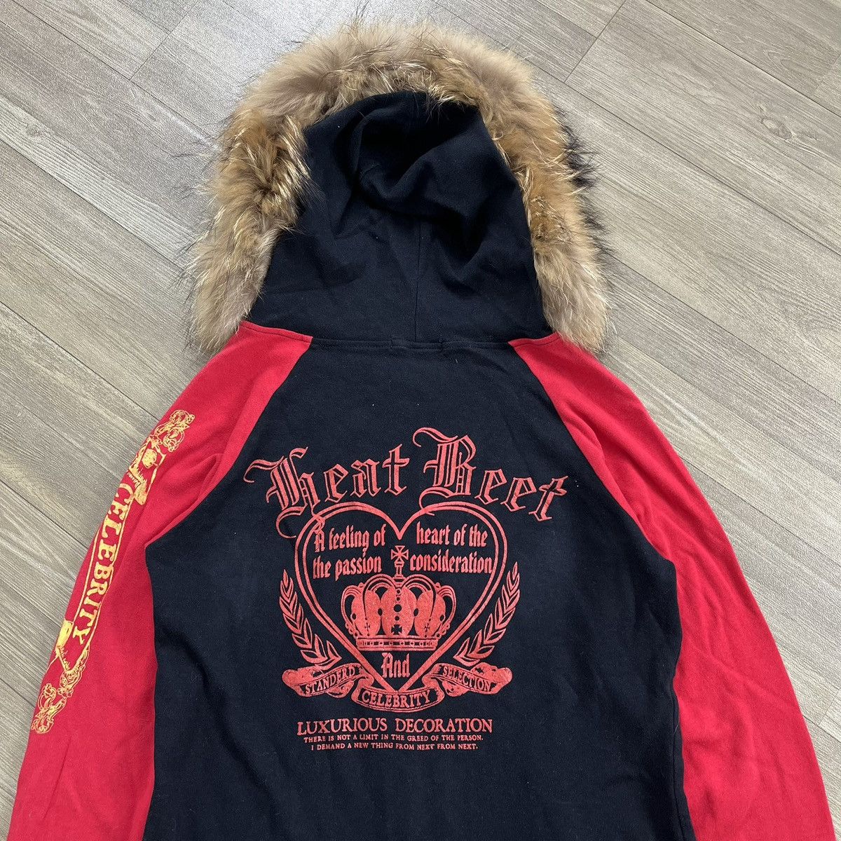 Hysteric Glamour 2000s Slap Stick Grunge Skulls Lgb Style Zip Fur Hoodie Size US XS / EU 42 / 0 - 13 Thumbnail