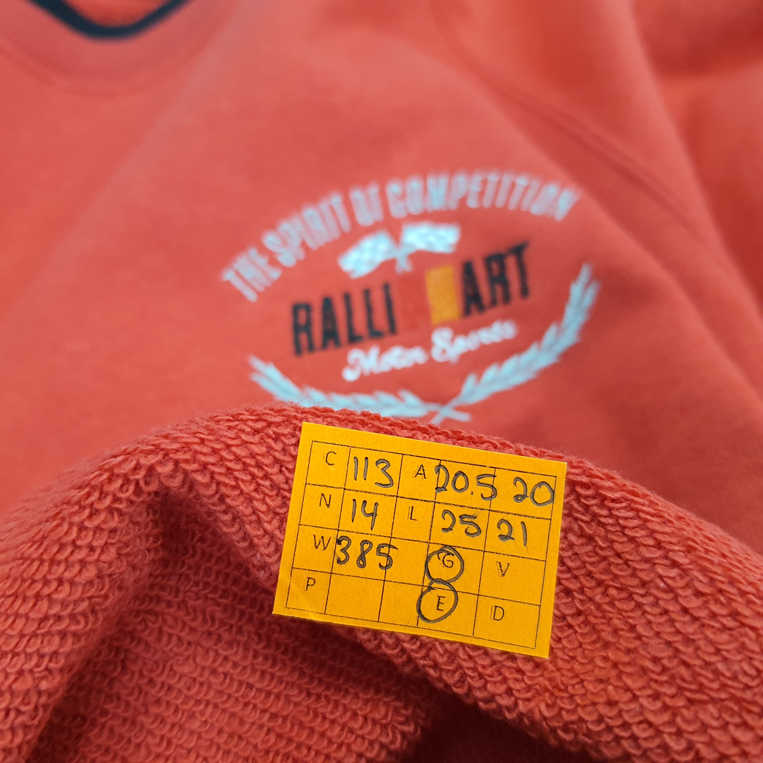 Japanese Brand × Vintage Vintage RalliArt Mitsubichi The Racing Elements Sweatshirt Size US S / EU 44-46 / 1 - 10 Thumbnail
