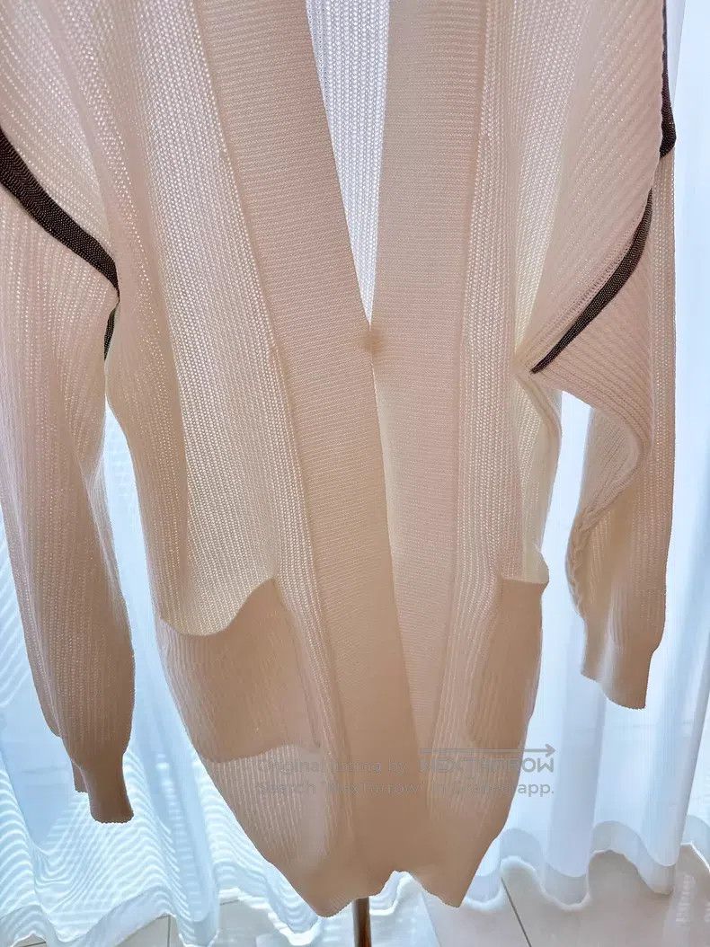 Brunello Cucinelli Brunello Cucinelli Knitted Long Shirt Size S / US 4 / IT 40 - 3 Thumbnail