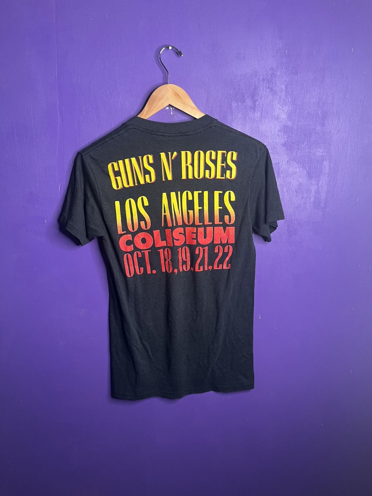 Band Tees × Vintage Vintage 1989 Guns N’ Roses stoned in LA tour t-shirt Size US M / EU 48-50 / 2 - 2 Thumbnail