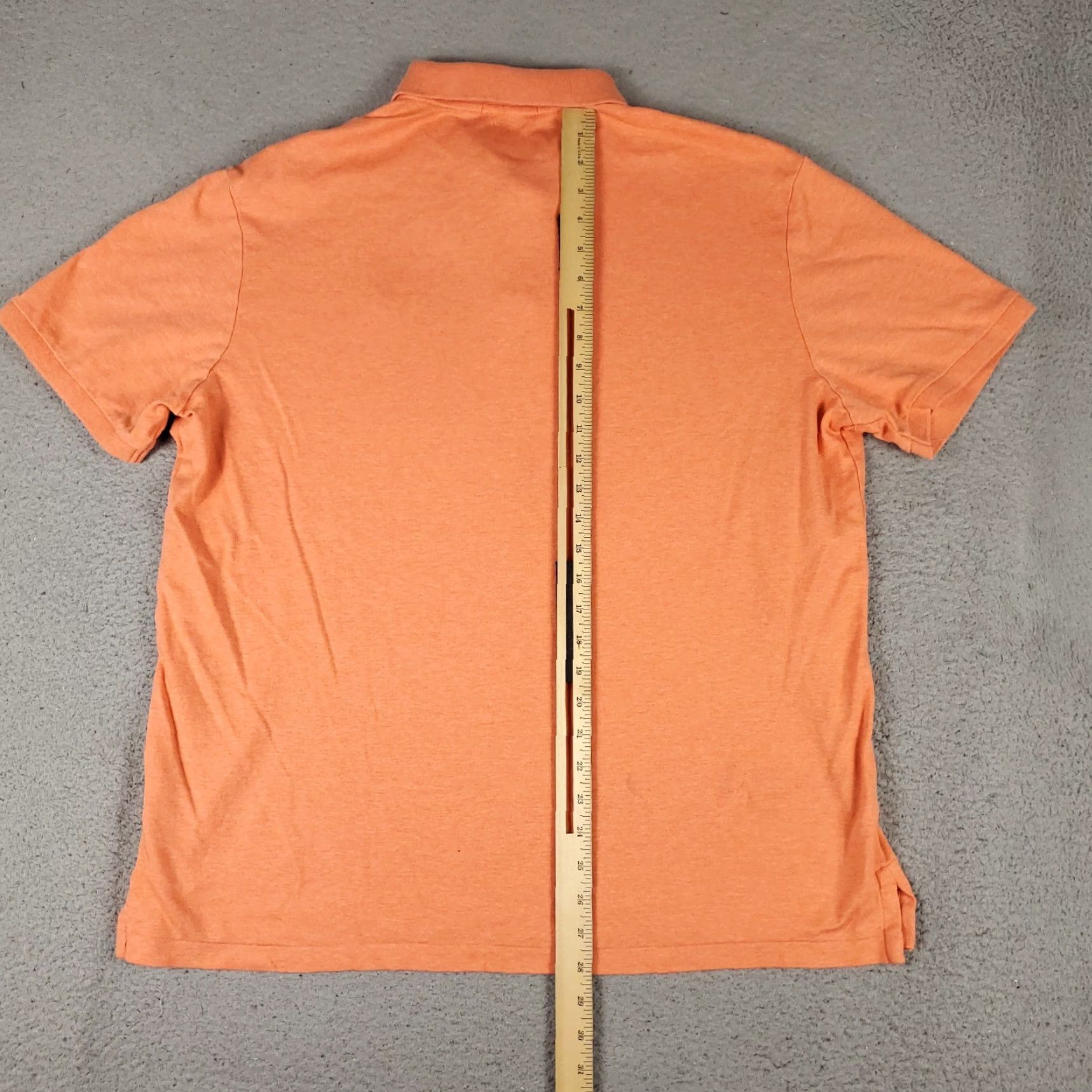 Ralph Lauren Ralph Lauren Polo Shirt Mens XL Orange Short Sleeve Classic Fit Pony Casual Size US XL / EU 56 / 4 - 4 Thumbnail