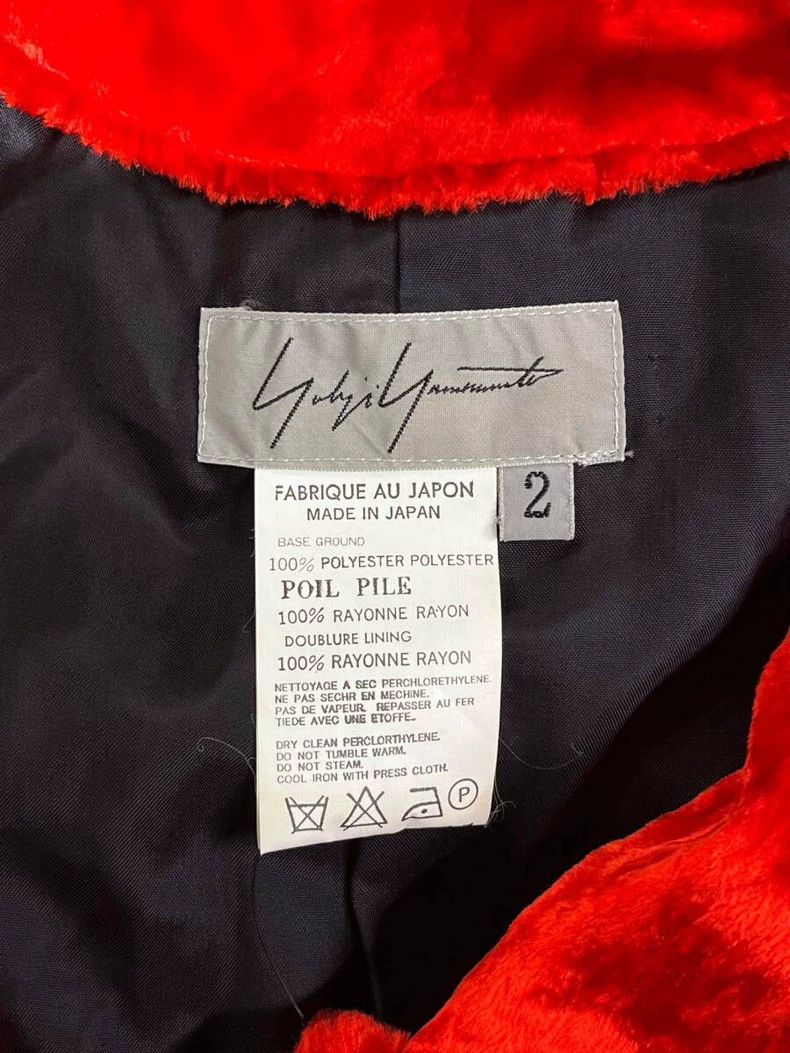 Yohji Yamamoto Yohji Yamamoto Red Velvet jacket Size US M / EU 48-50 / 2 - 8 Thumbnail