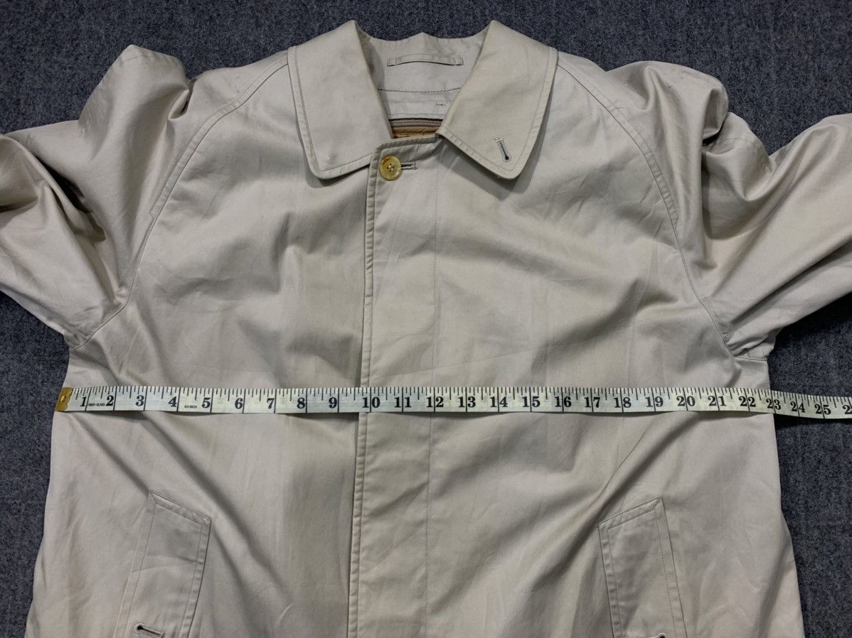 Burberry 90s Burberrys London Trech Coat Jacket Checked Monogram Size US M / EU 48-50 / 2 - 9 Thumbnail