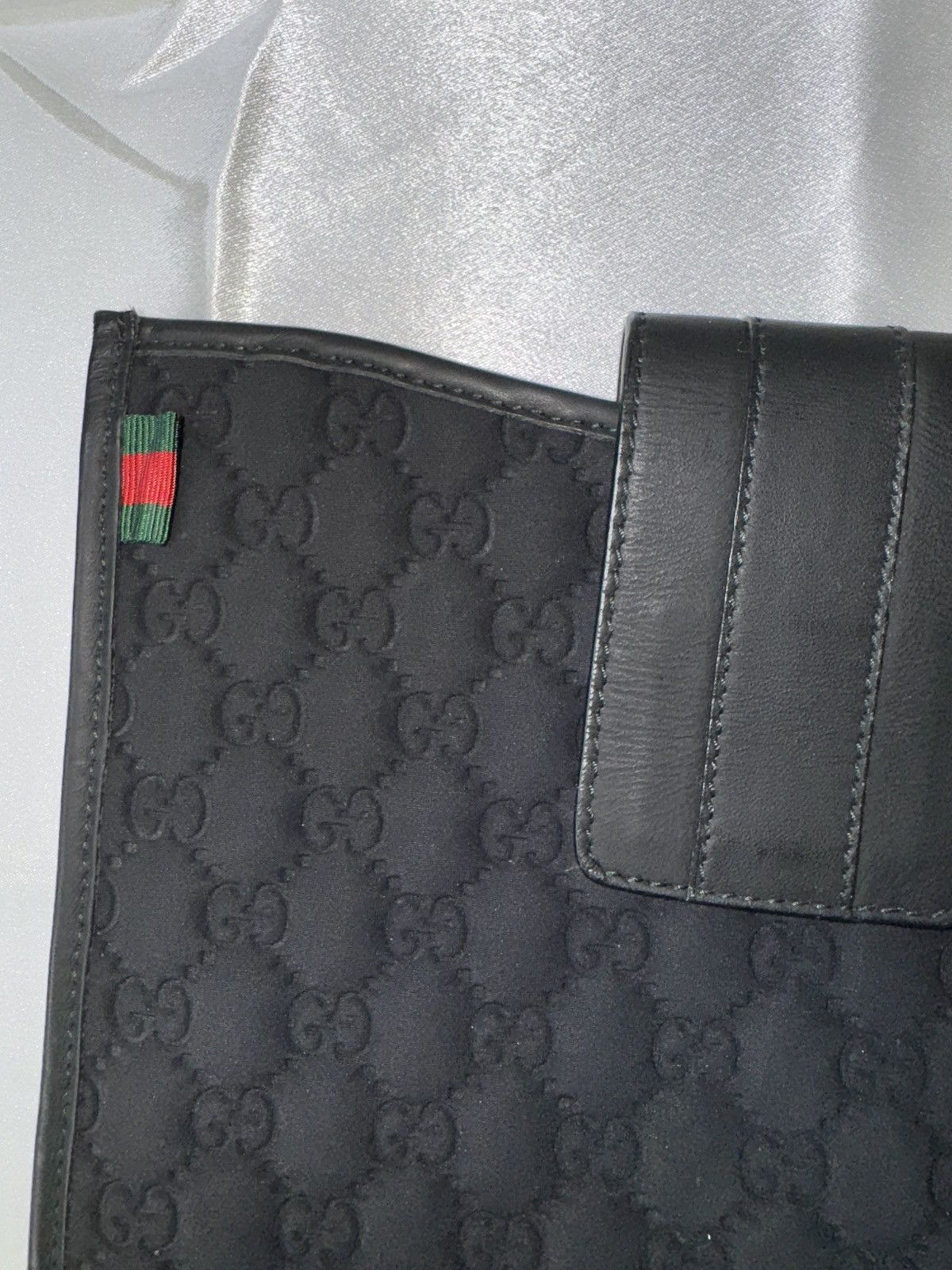 Gucci Gucci GG Black Quilted Fabric Tablet iPad Sleeve / Case Size ONE SIZE - 10 Thumbnail