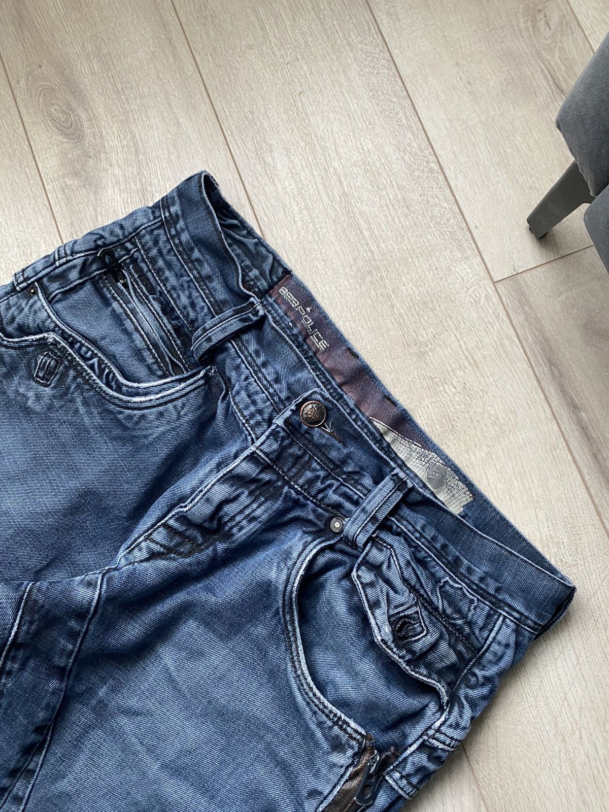 Hysteric Glamour Vintage VTG Faded Japanese Style Cargo Faded Y2K Jeans Denim Size US 32 / EU 48 - 10 Thumbnail