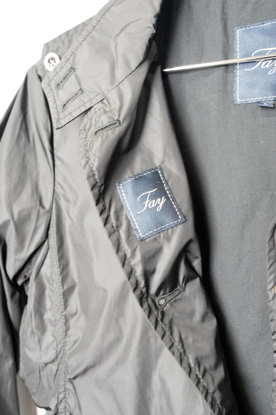 Fay 2010's Fay Satin Trench Coat Size L / US 10 / IT 46 - 5 Thumbnail
