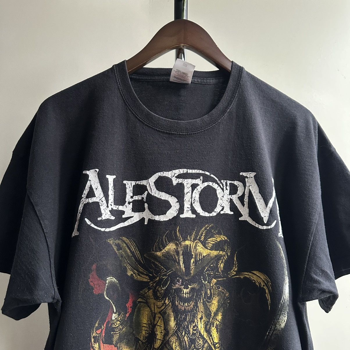 Band Tees × Vintage VINTAGE ALESTORM METAL BAND ROCK TEE Size US XXL / EU 58 / 5 - 3 Thumbnail