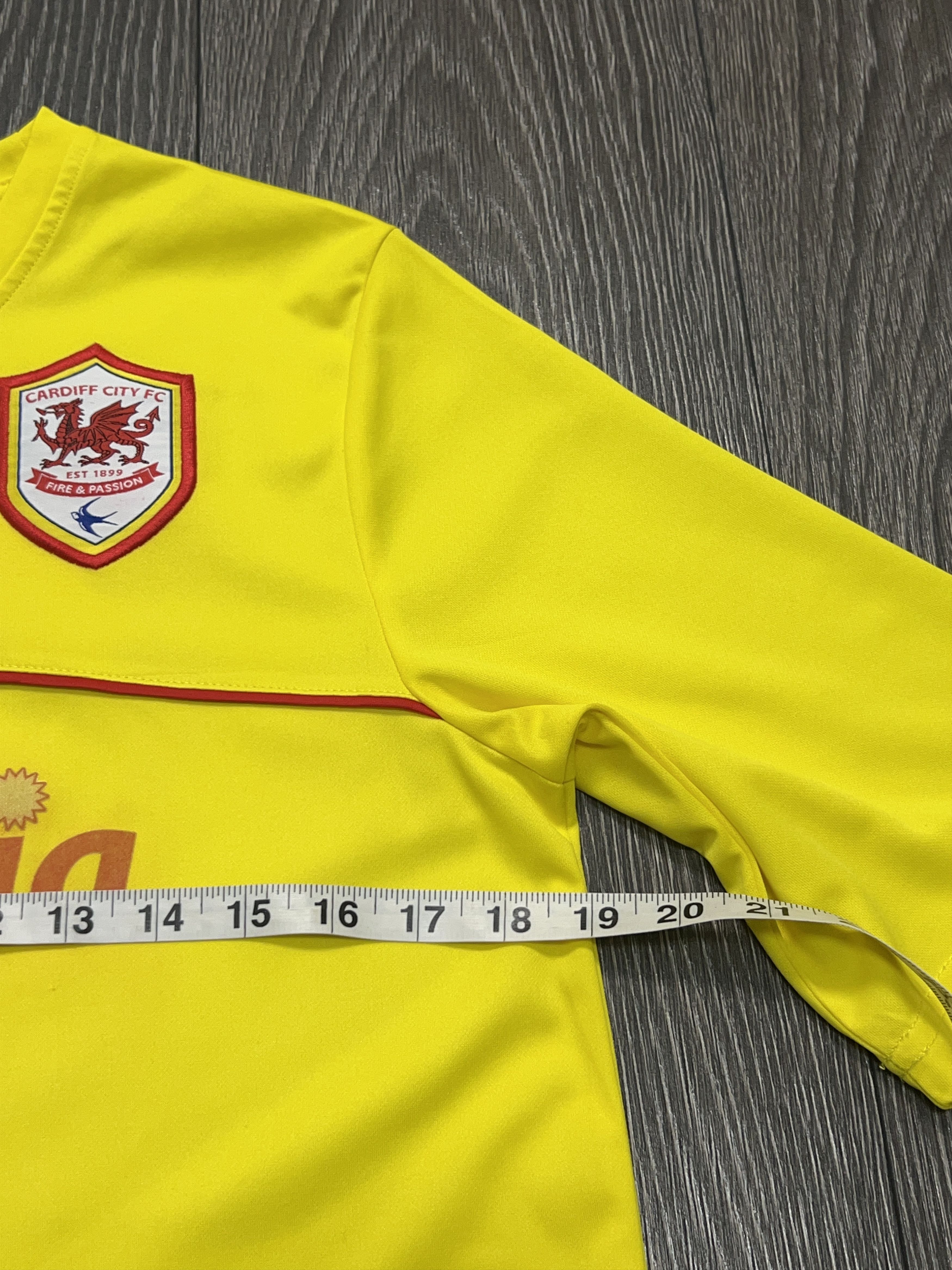 Puma #16 NOONE Cardiff City 2013 2014 Football Soccer Shirt Jerse Size US M / EU 48-50 / 2 - 5 Thumbnail