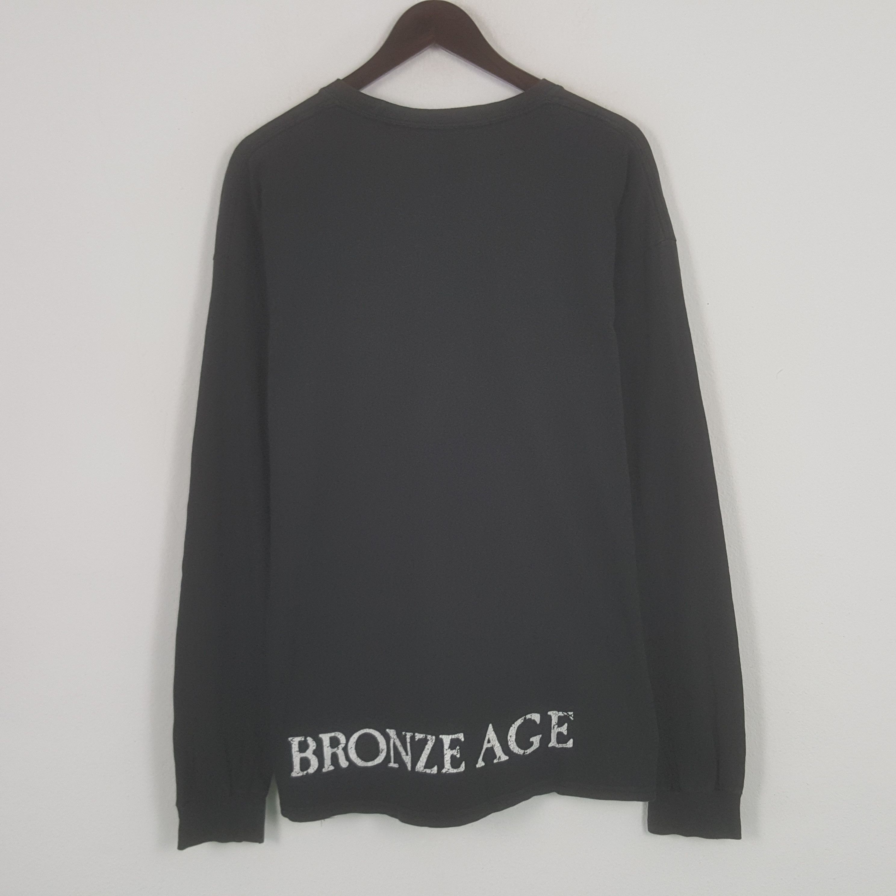 Japanese Brand × Vintage Vintage Bronze Age Long Sleeve Tshirt Size US XL / EU 56 / 4 - 3 Thumbnail