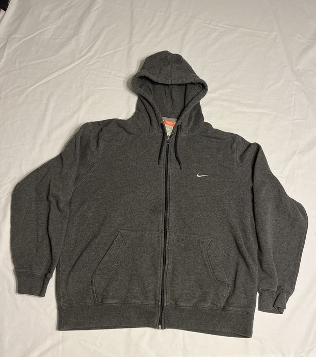 Nike Vintage gray Nike The Athletic Dept Zip Up hoodie Sweater