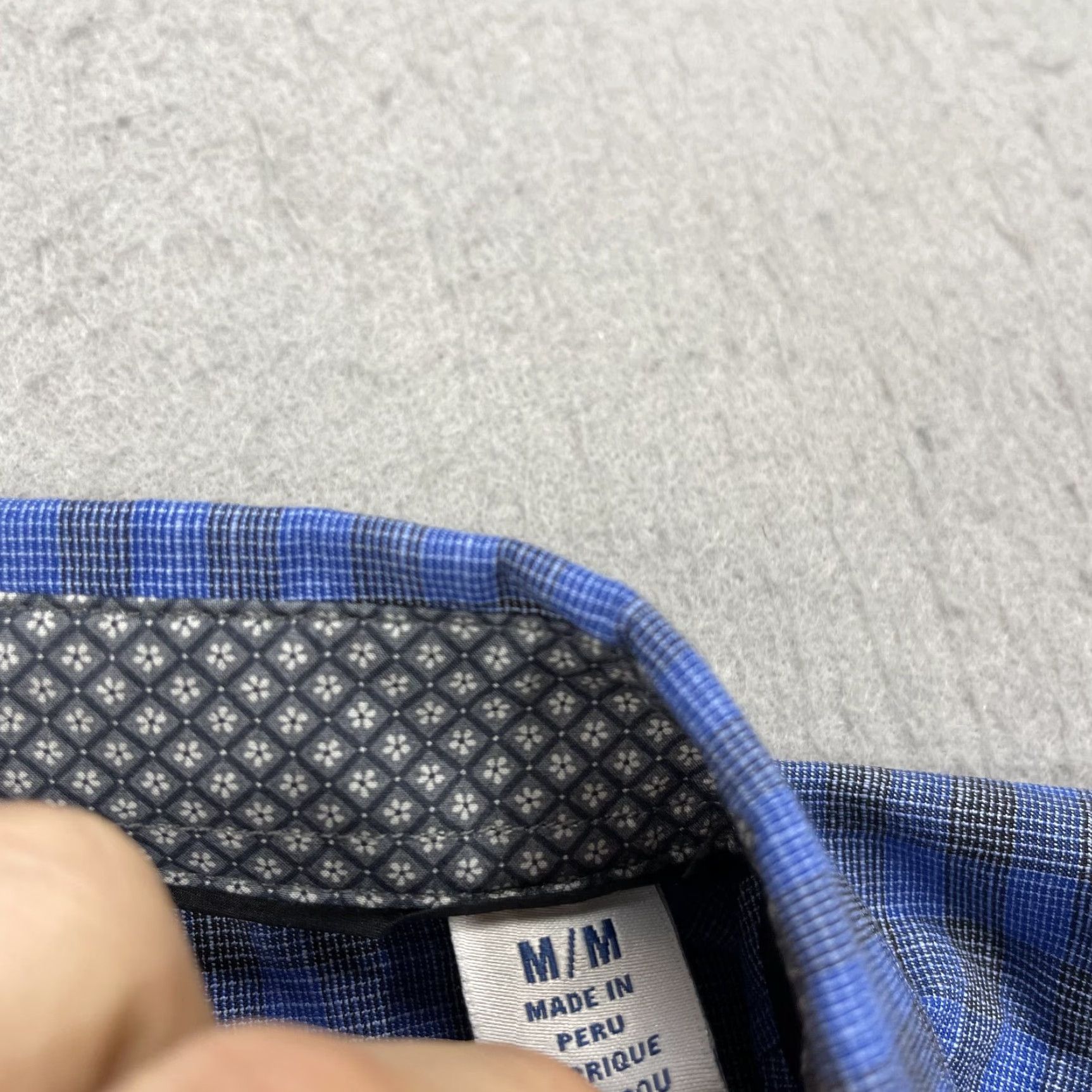 Tommy Bahama **Tommy Bahama Men's Blue Medium Plaid Button-Up Shirt** User: Tommy Bahama Men's Blue Medium Plaid Button-Up Shirt Size US M / EU 48-50 / 2 - 5 Thumbnail