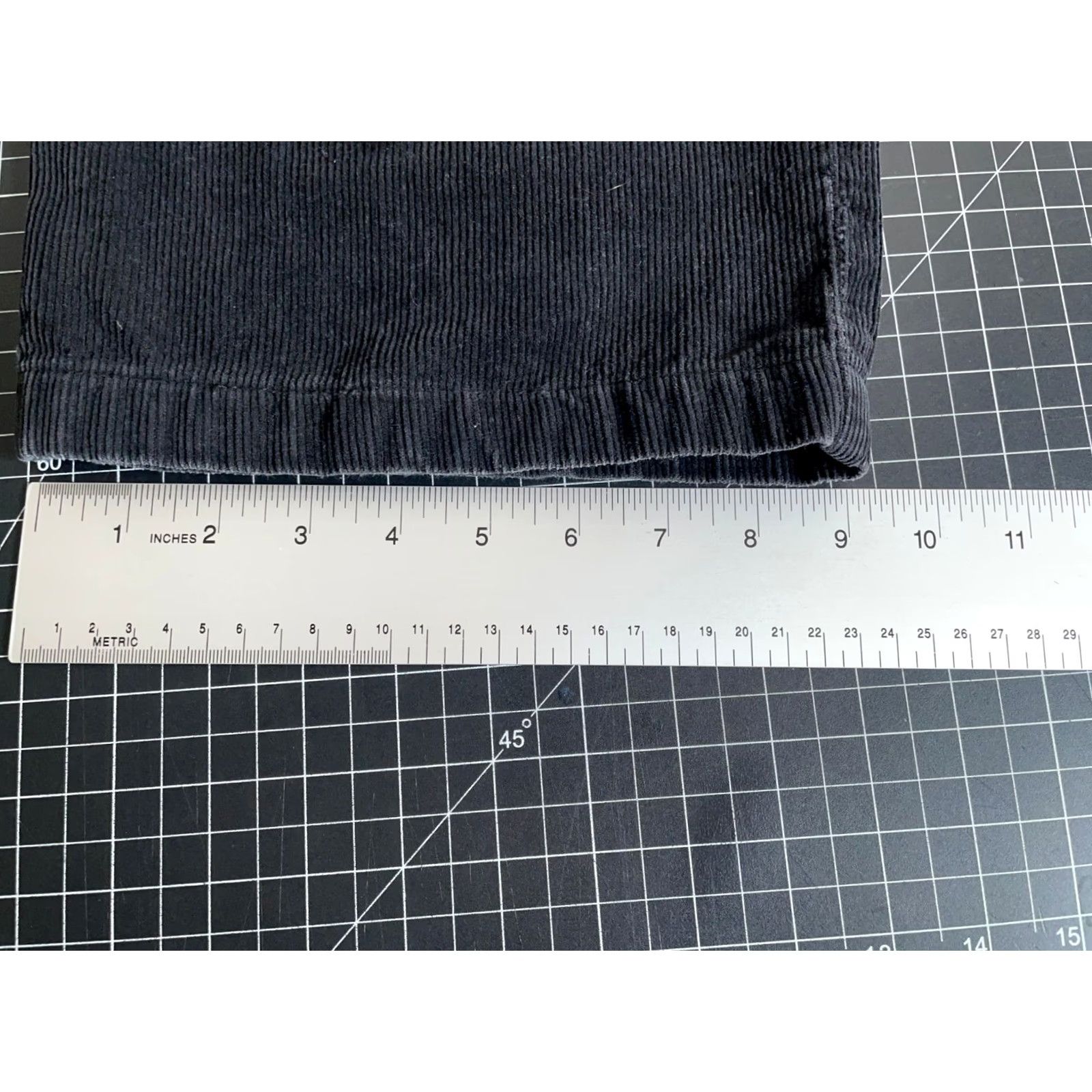 Vintage VINTAGE Fresh Squeeze Baggy Fit Corduroy Pants Men's 34 x 28 Black Straight Leg Skater 90s Mens Pants Size US 34 / EU 50 - 7 Thumbnail