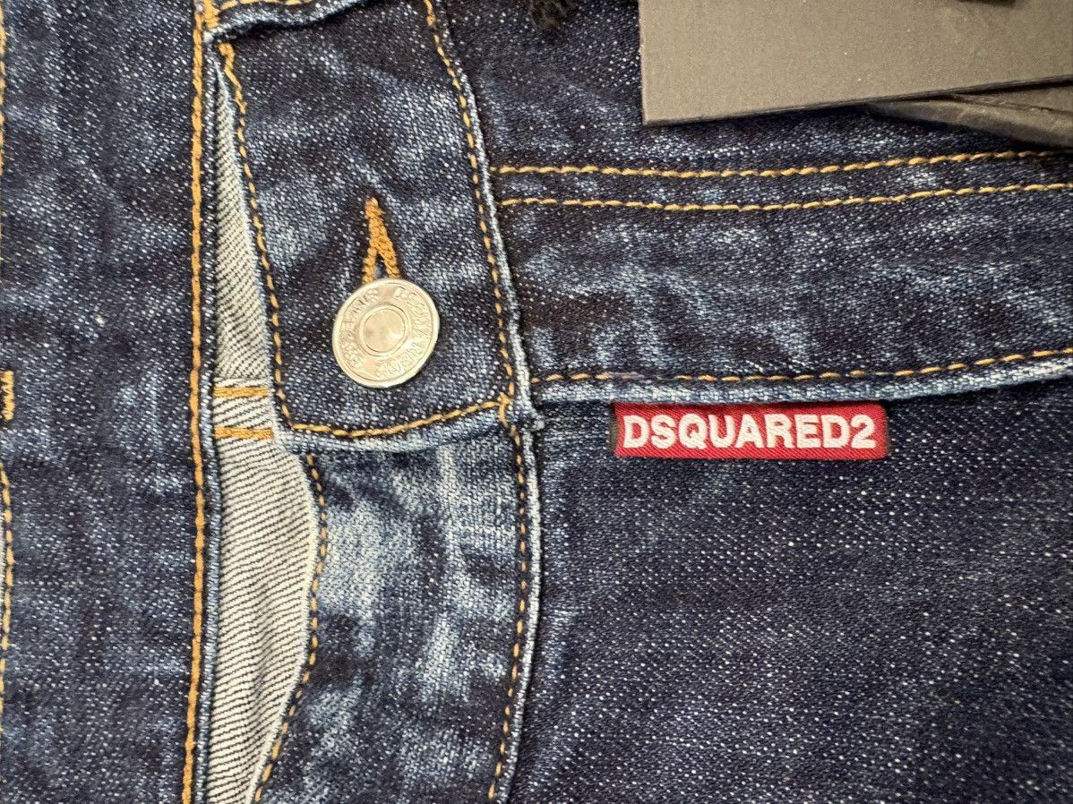 Dsquared2 NWT Dsquared2 Paint Splatter Distressed Denim Jeans 33 1964 Size US 33 - 5 Thumbnail