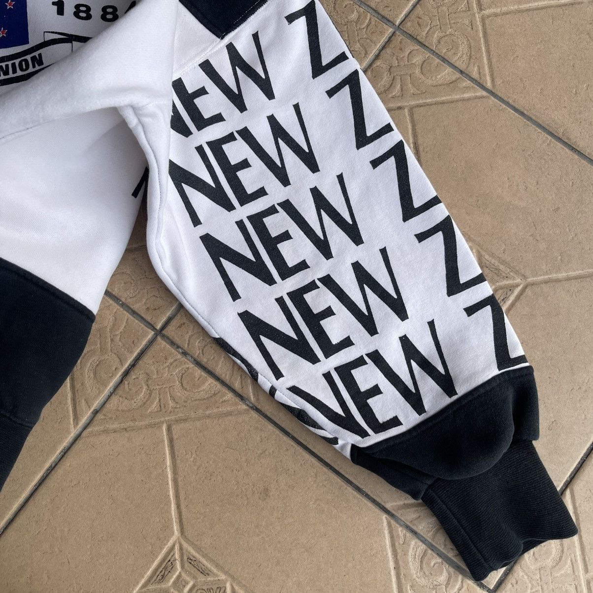 Canterbury of New Zealand × Vintage Canterburry Of New Zealand All Black Rugby Sweatshirt Crop Size S / US 4 / IT 40 - 15 Thumbnail