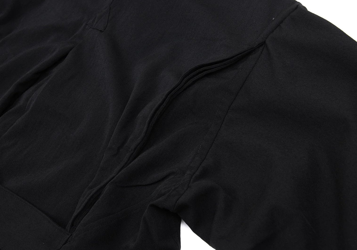 Yohji Yamamoto Yohji Yamamoto Wool Pintuck Pocket Shirt Jacket Size US M / EU 48-50 / 2 - 14 Thumbnail