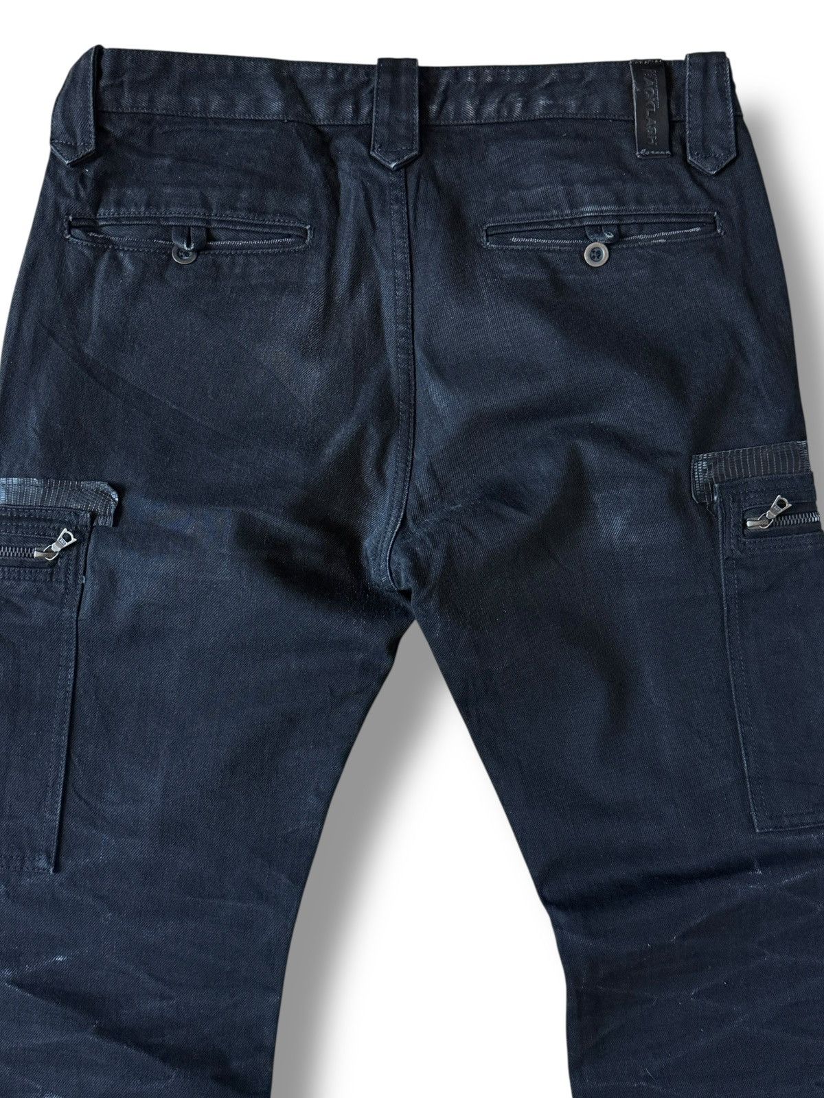 Isamu Katayama Backlash Isamu Katayama Backlash Cargo Bootcut Denim Jeans Size US 32 / EU 48 - 6 Thumbnail