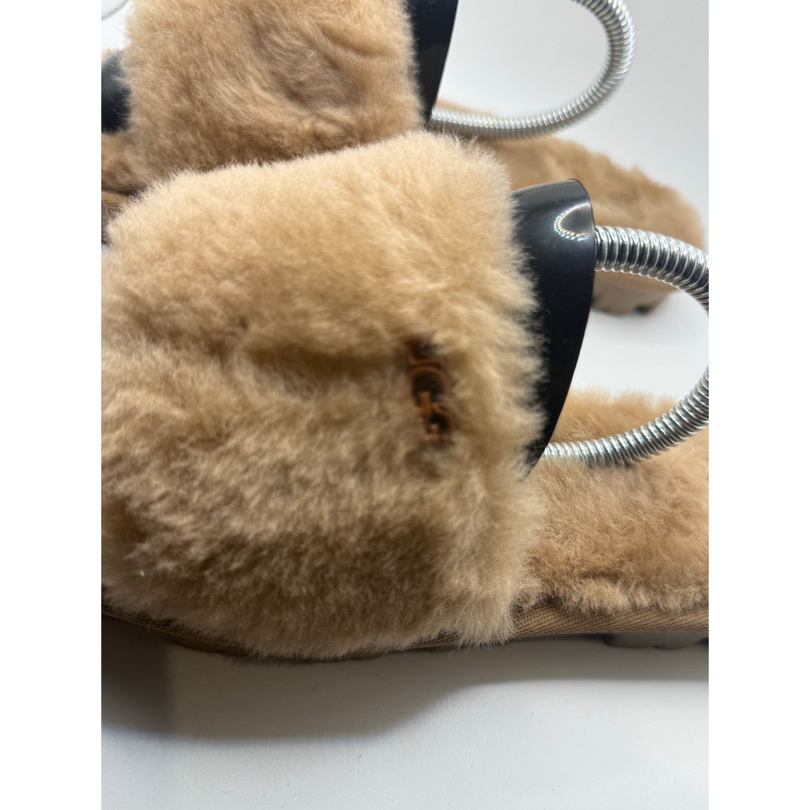 Ugg Women’s Ugg Size 9 Fur Slide Sandals Cozy Tan SN 1100892 Size US 9 / IT 39 - 2 Thumbnail