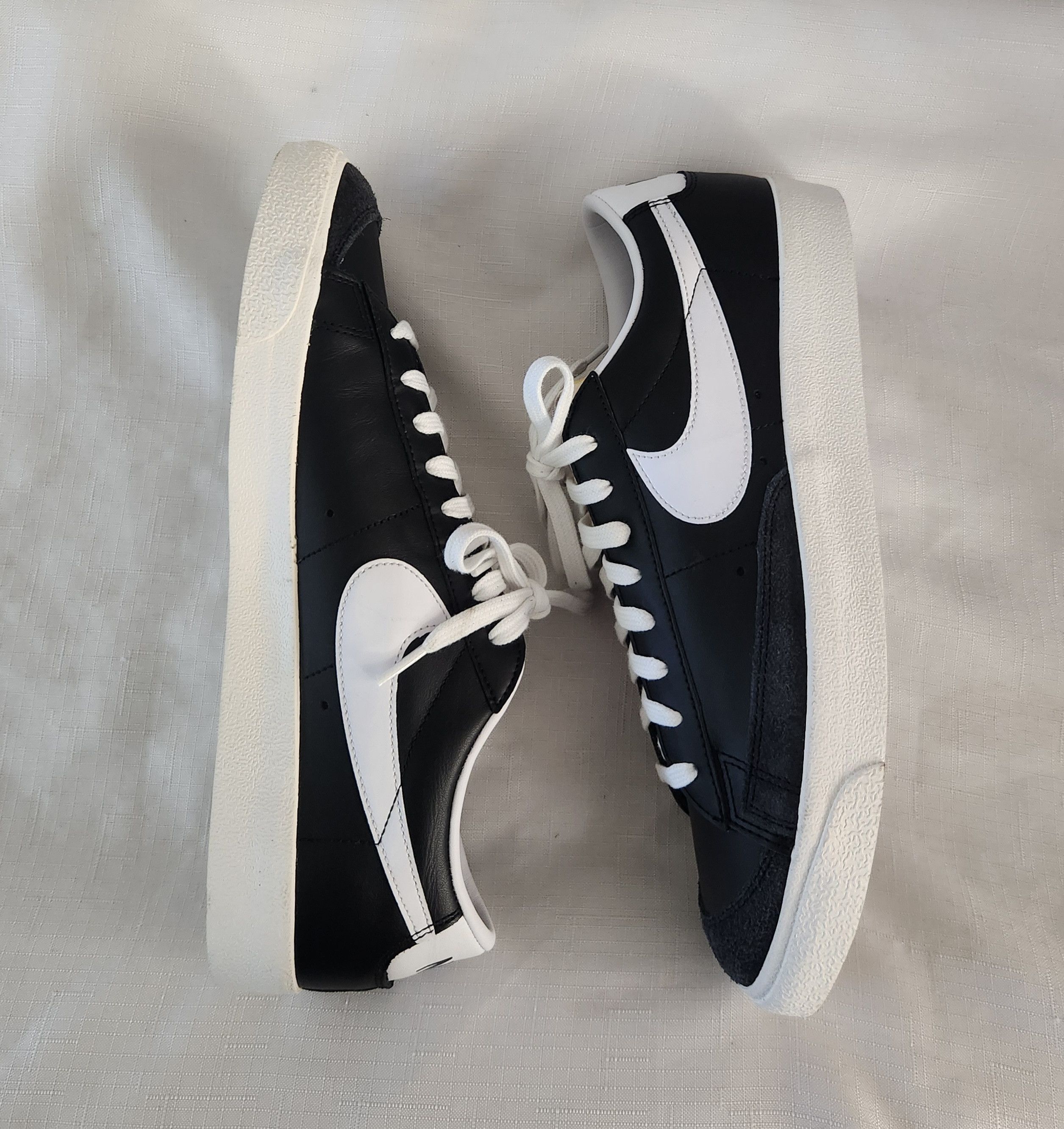Nike Nike Blazer Low ‘77 VNTG SZ 13 Black White DA6364-001 Size US 13 / EU 46 - 7 Thumbnail