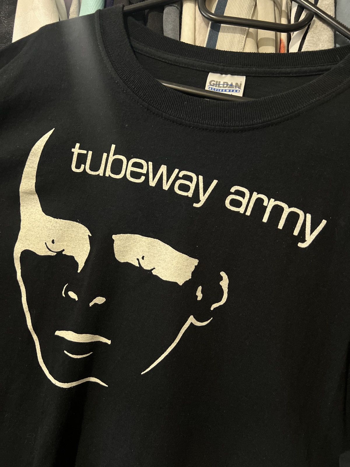 Band Tees × Vintage VINTAGE GARY NUMAN TUDEWAY ARMY BAND ROCK AOP T SHIRT SZ XL Size US XL / EU 56 / 4 - 3 Thumbnail