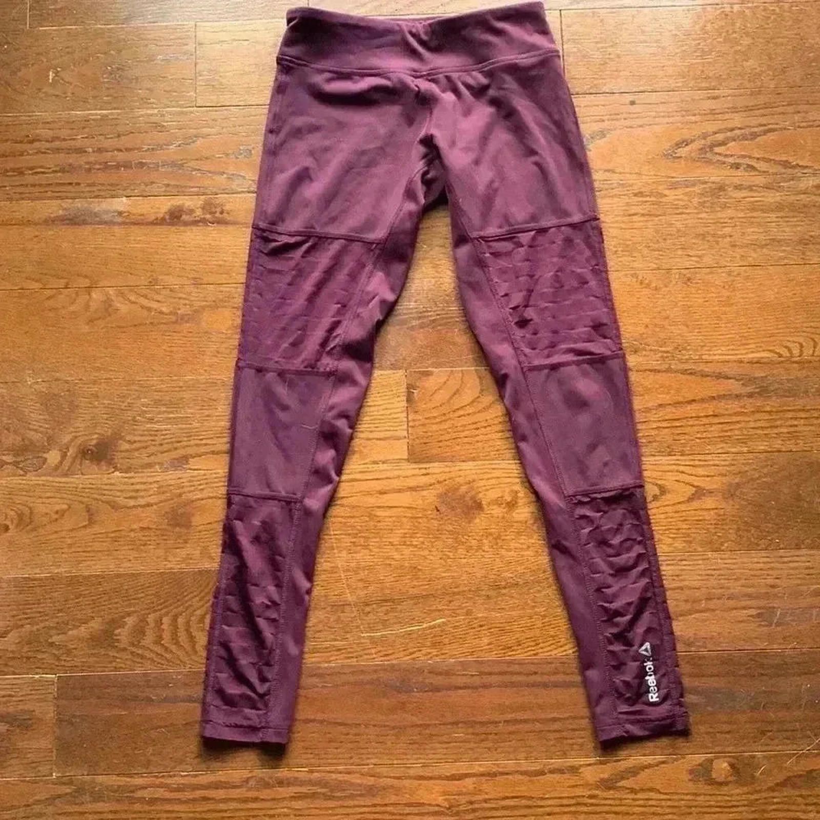 Reebok Reebok purple leggings Size 26" / US 2 / IT 38 - 1 Thumbnail