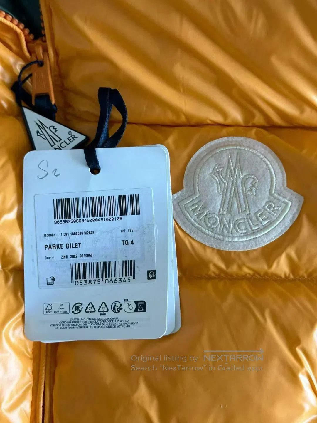 Moncler Moncler Puffer Vest| Size US XL / EU 56 / 4 - 3 Thumbnail