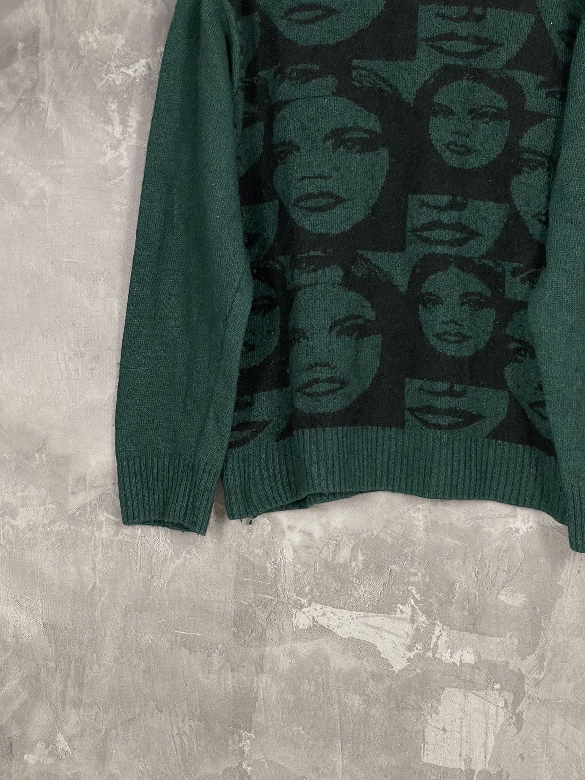 Hysteric Glamour × Japanese Brand × Vintage Avant Garde Multi Logo Girl Hysteric Glamour Style Sweater Size M / US 6-8 / IT 42-44 - 6 Thumbnail