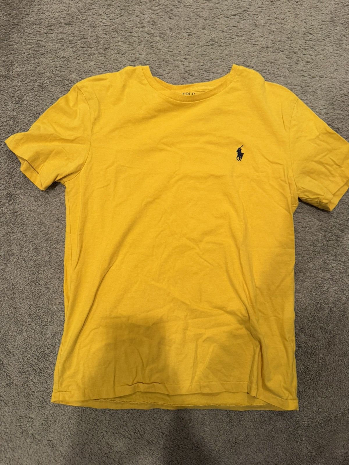 Polo Ralph Lauren Yellow polo t shirt Size US S / EU 44-46 / 1 - 1 Thumbnail