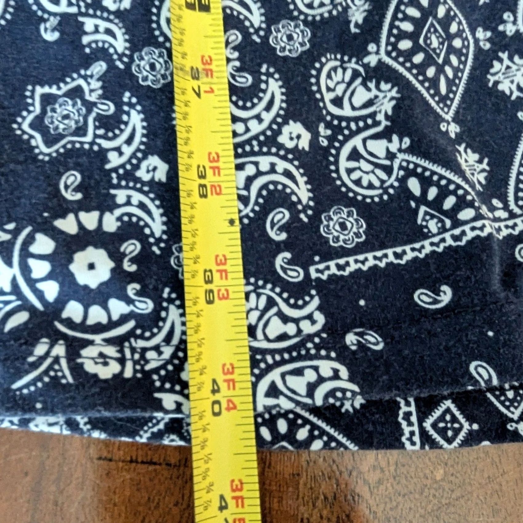 Lands' End Lands' End Dress Navy Blue Paisley Preppy L 14-16 EUC Size XL / US 12-14 / IT 48-50 - 5 Thumbnail